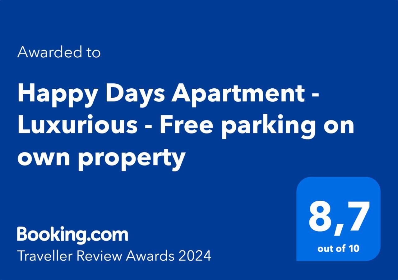Happy Days Apartment - Luxurious - Free Parking On Own Property Zandvoort Eksteriør billede